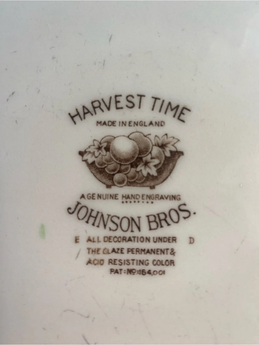 Johnson Brothers Harvest Time 13 3/4”Serving Platter